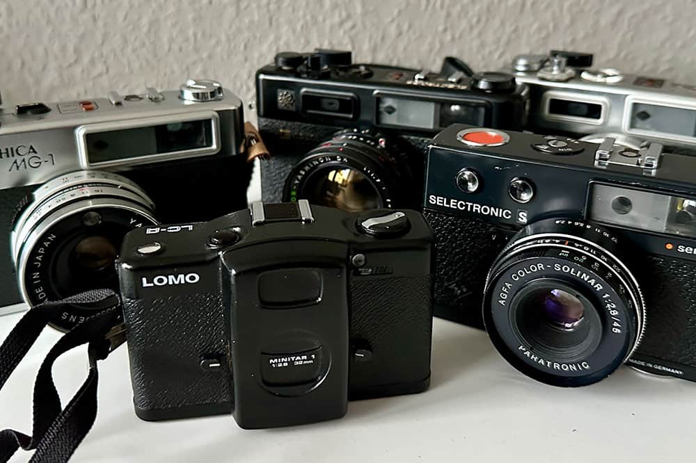 Meine Kameras, die ich reparieren und pflegen muss